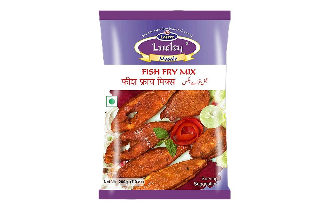 Lucky Masale Fish Fry Mix    Pack  200 grams
